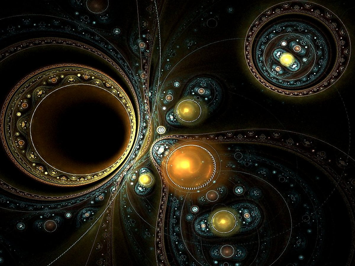 Fundo de imagem Fractal Círculo Arte Baixar Grátis