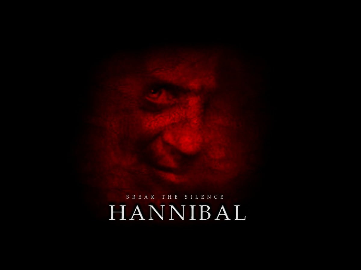 Pretos, Trevas, vermelhos, ficção, capa do álbum (cena do filme "Hannibal") - HD imagem de papel de parede 1024x768