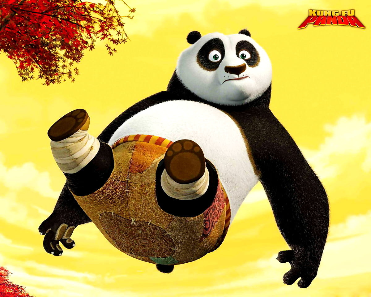 Wallpaper bontios Panda, Kung Fu Panda, Desenho Animado | Download Grátis