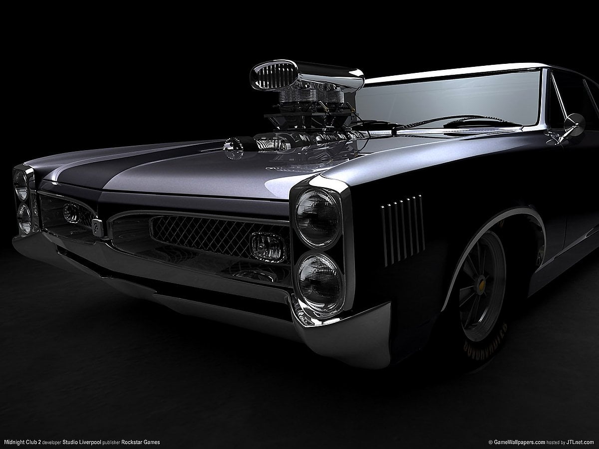 Carros, carro clássico, coupé, Pontiac GTO (cena de videogame "Midnight (video game)") : imagem de plano de fundo 1600x1200