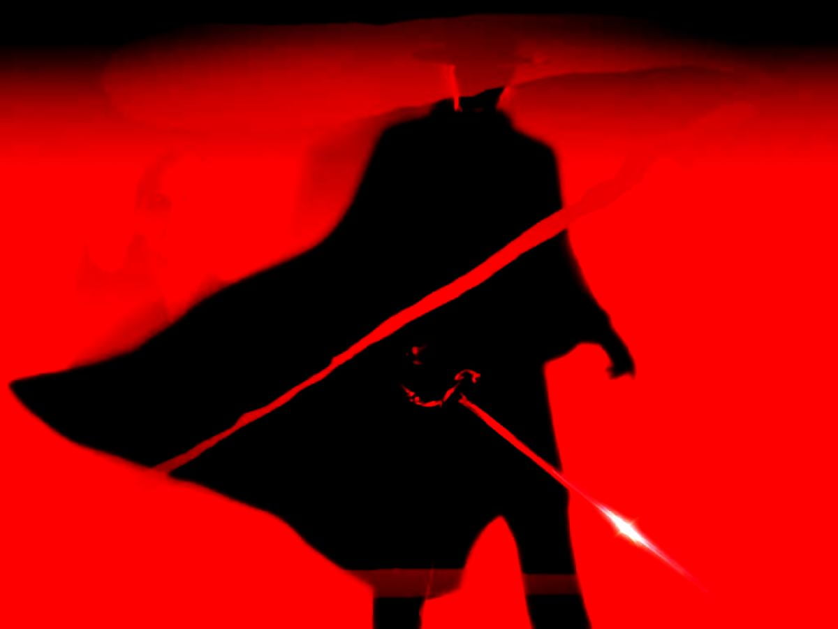 Vermelhos, pretos, claro, Trevas, ilustração (cena do filme "The Mask of Zorro") : fotos de papel de parede